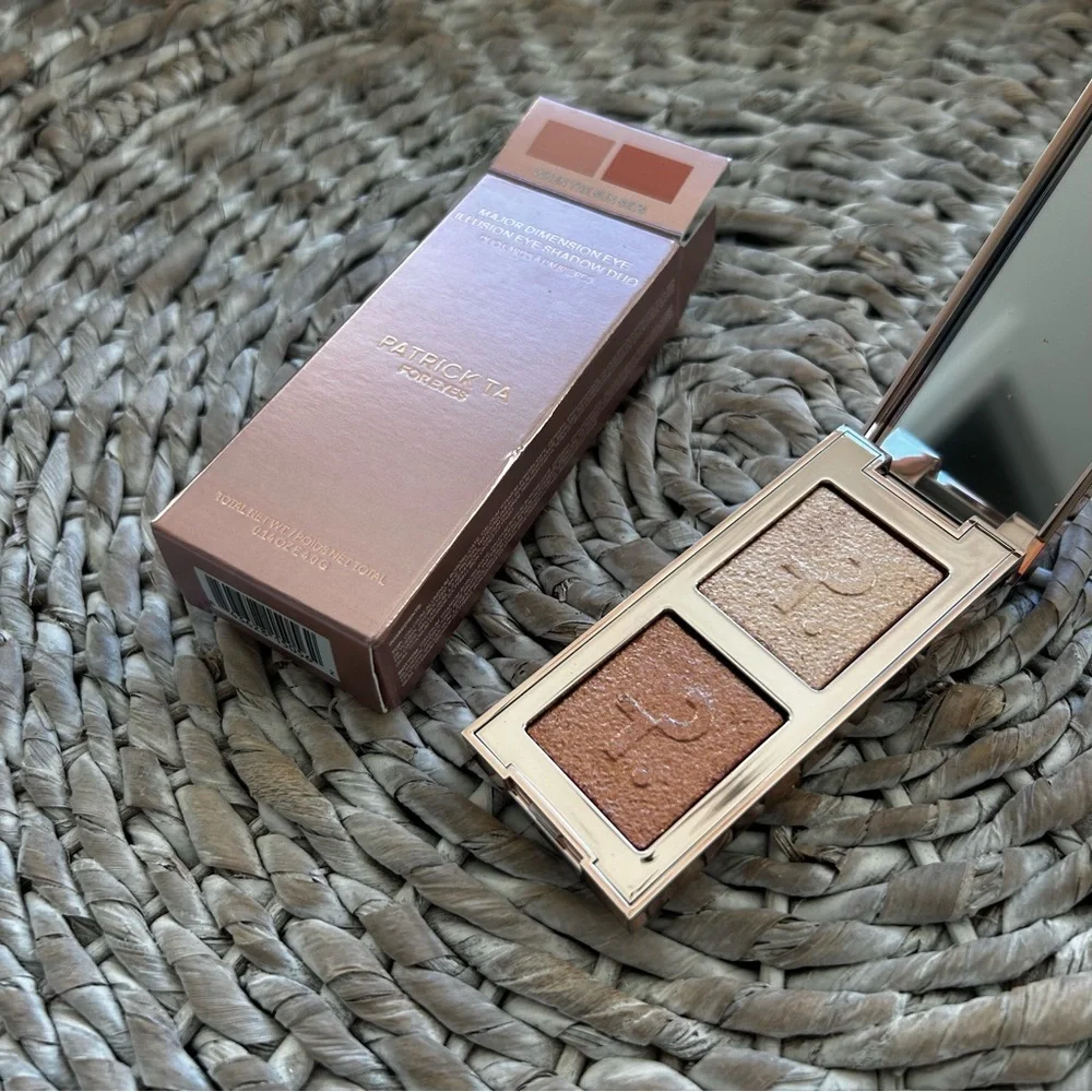 New Patrick Ta Major Dimension Eye Illusion Eyeshadow Duo When The Sun Sets